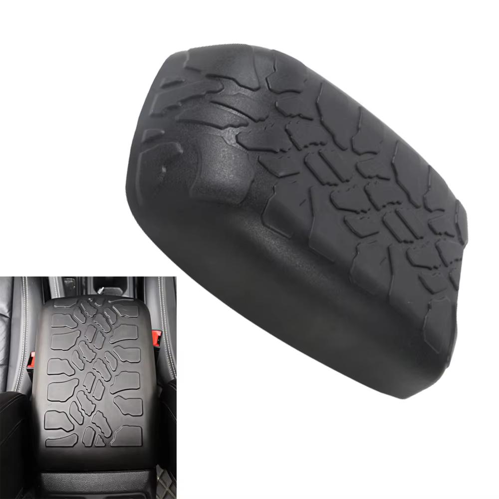 1pc Black Center Console Armrest Cover for Jeep Gladiator JT (2020+)