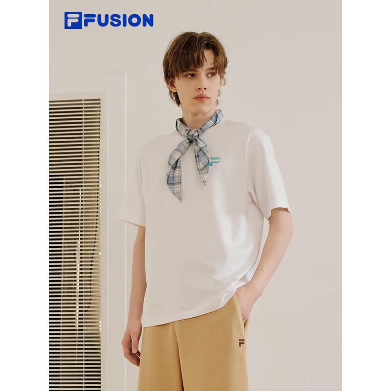

FILA FUSION Couple s Cooling Cotton Knit Short Sleeve T-Shirt 2XL