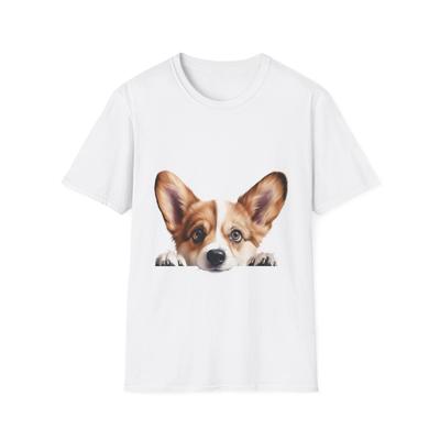 Corgi Lover T-Shirt, Cute Dog Shirt, Pet Owner Gift, Animal T-Shirt, Casual Wear