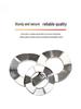 304 Stainless Steel Four-Wave Spring Washer Gasket for M3 to M16