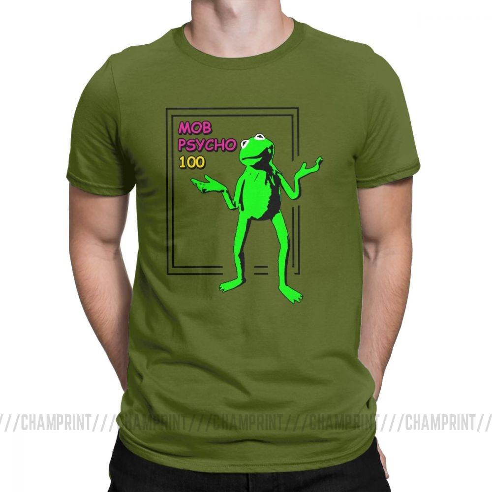 Męska koszulka z krótkim rękawem Mob Psycho 100 Fashion Cotton Tees T Shirt z krótkim rękawem