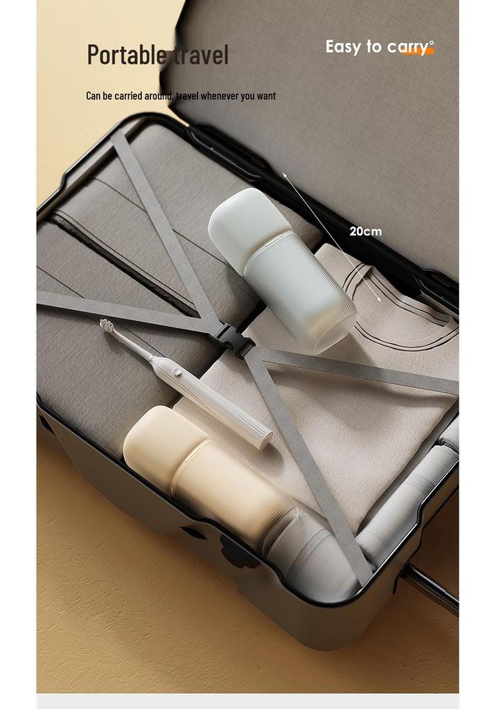 3-in-1 Portable Travel Mouthwash & Toothbrush Holder Set for Kids