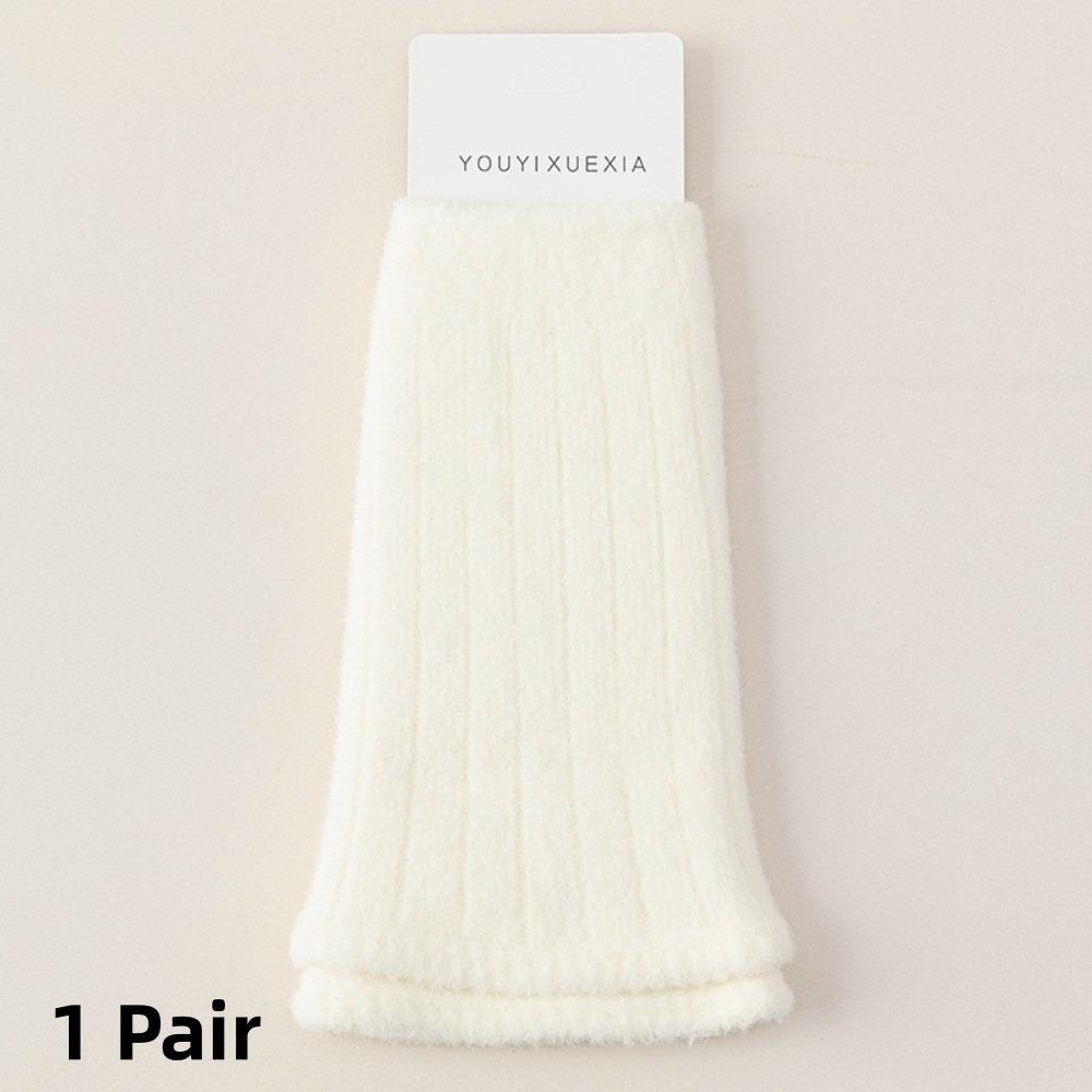 Trendy Thickened Women's Long Stockings Warm Y2K Winter Pile Socks Leg Protection Japanese Style Leg Socks Gift