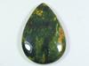 83Cts. Affrican Red Bloodstone Pear Cabochon Natural Loose Gemstone 31X46 MM ET-23
