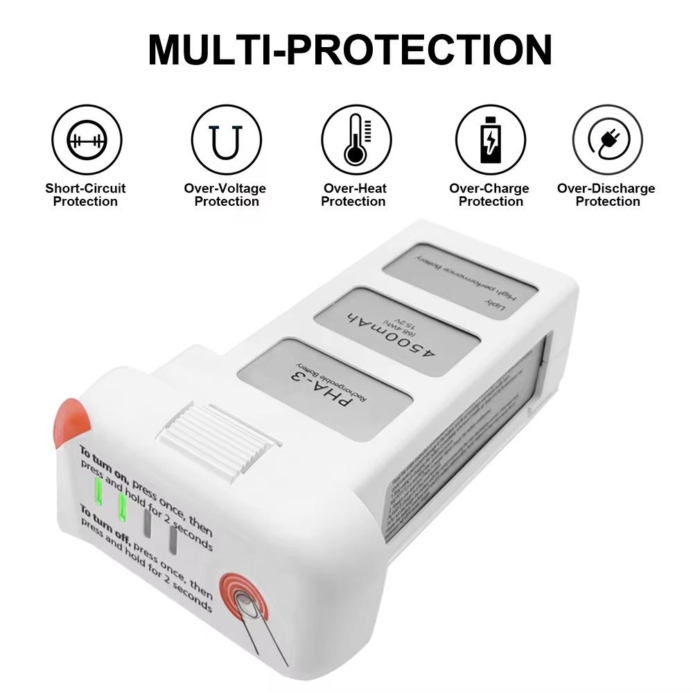 DJI Phantom 3 Drone Battery 4500mAh Replacement