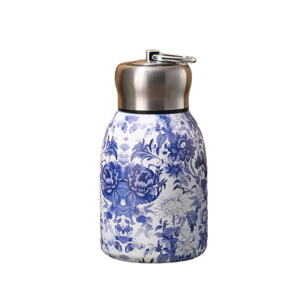 304 Stainless Steel Water Bottle 300ml Pocket Cup Portable Insulated Cup  Unisex