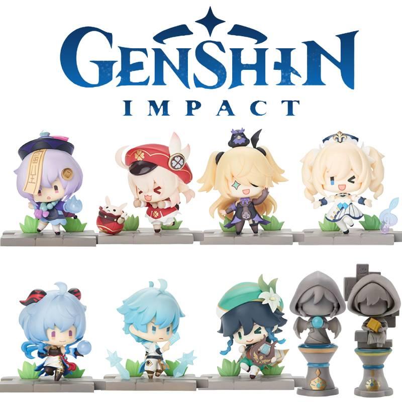 Stunning Genshin Impact Hand-painted Pvc Character Figurine Perfect For Fans And Collectors 8*5*7.5cm