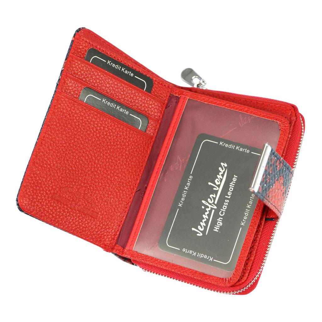 Damska Stylowa Portmonetka Skórzana Jennifer Jones