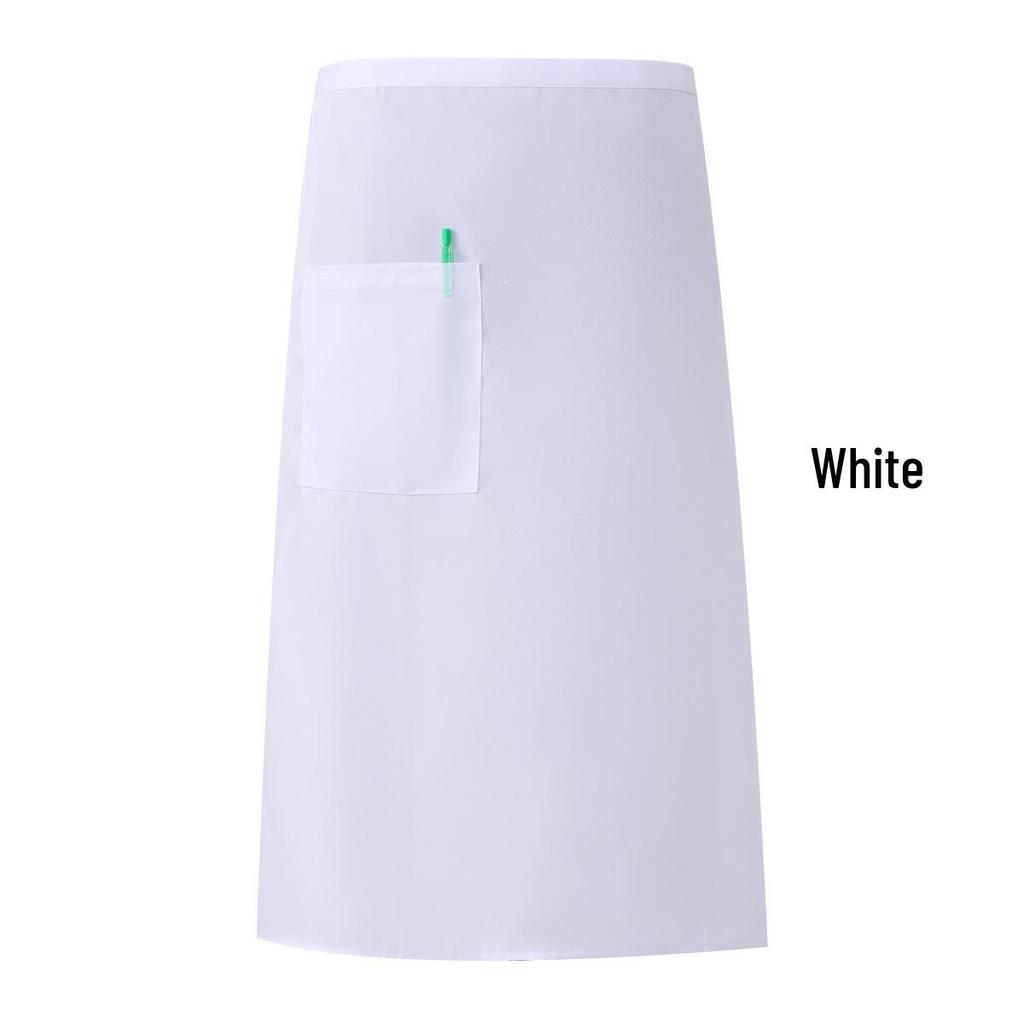 Stain-Resistant Printed Half Apron for Chefs and Waiters