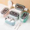With Compartment Food Storage Container 304 Stainless Steel Insulation Lunch Box  School Children