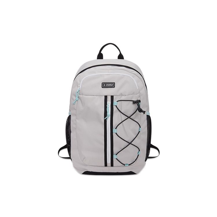 Converse Transition Backpack Large Capacity Sports Polyester Backpack Unisex Backpacks Gray 10022097-A09 Gray