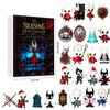 Set di Ornamenti Acrilici a Tema Natalizio di Hollow Knight Silksong per Decorazioni Festive