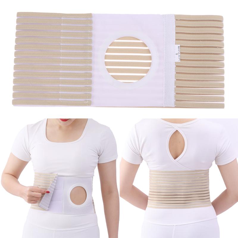 Ostomy Hernia Belt Stoma Support Wraps Ostomy Belt Unisex Ostomy Hernia Support Belt Abdominal Binder Brace For Men Women