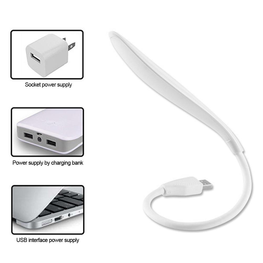 Mini laptopuri portabile USB LED Lumină de noapte PC Laptop-uri Lampă de birou de masă Comutator tactil Portabil Flexibil Reglabil Protecție pentru ochi