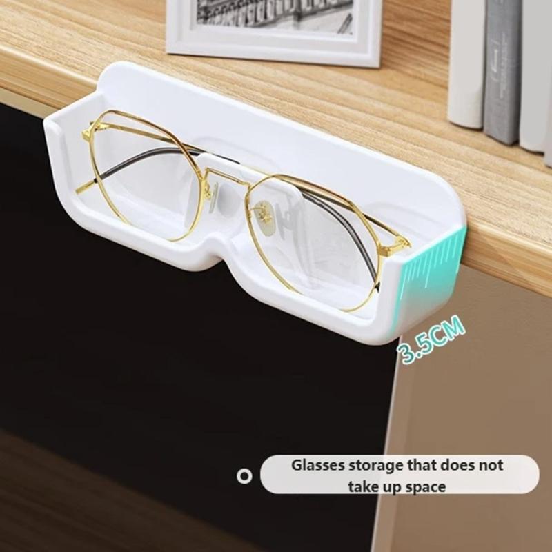 6PCS Window Glasses Storage Case Wall Mounted Glasses Organizer Box for Eyewear and Sunglasses Displaying Tool