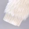 Autunno Inverno Donna Scollo a V Lussuoso Perline Bottone a Cuore Mohair Maglione Lavorato a Maglia Peloso Cardigan Natalizi Top