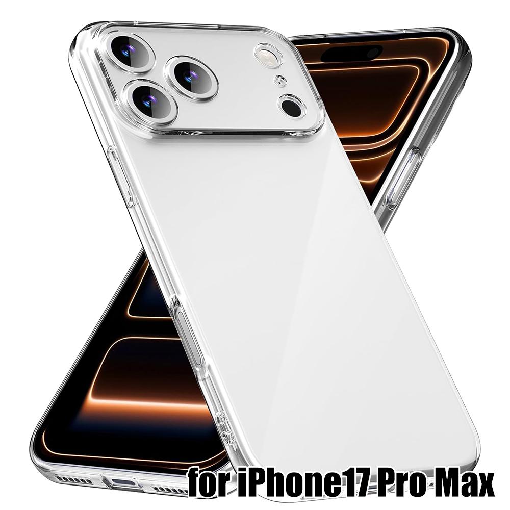 Transparent Soft Phone Case For For Iphone 17 Pro Max Air Clear Ultra Thin Silicone Shell For For Iphone17ProMax 17Air Shockproof Cover