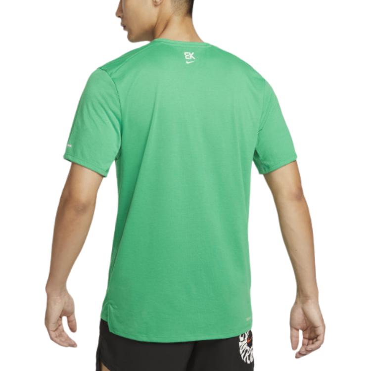 Nike RISE 365Dri Fit Kipchoge T Shirt Men's Court Green HF0905-324