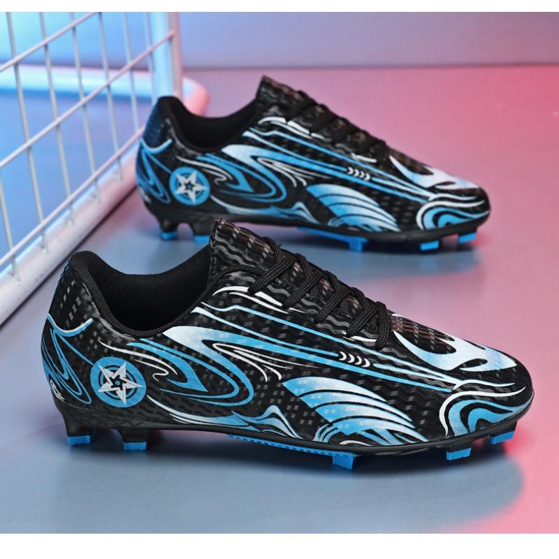 Non Slip Cleats Low Top Professional Kids Youth Football Training Sports Shoes