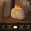 Neuer Simulationsflammen-Luftbefeuchter Aromatherapie-Maschine Bunte Flamme USB-Atmosphärenlicht für Zuhause und Büro Befeuchtender Diffusor