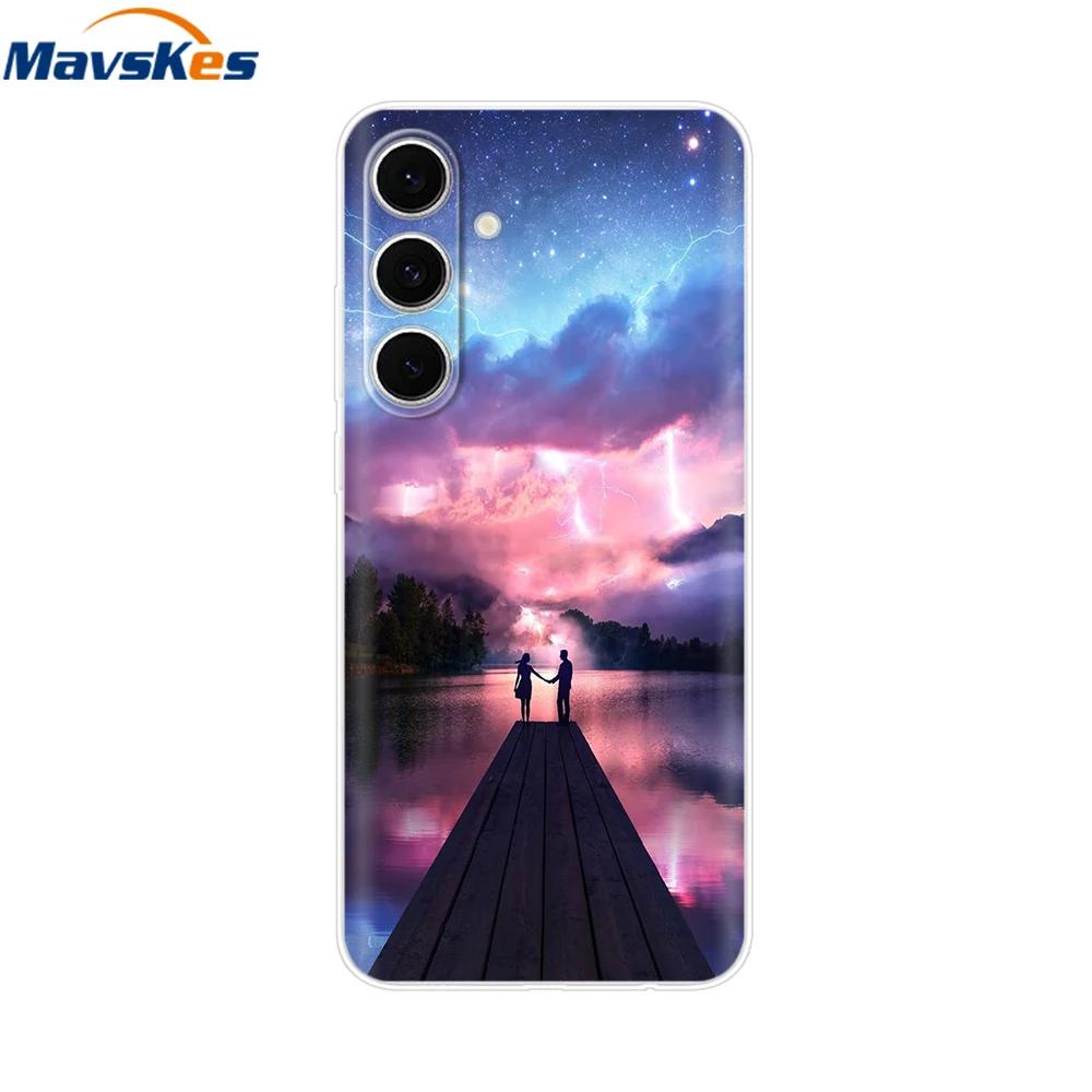 Soft Clear TPU Case For Samsung S24 FE Case Silicon Bumper Shockproof Back Cover For Samsung Galaxy S24 FE Ultra Plus S24FE S24+