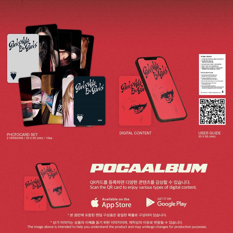 ITZY Girls Will Be Girls (Platform Album_POCAALBUM A/B Ver.)