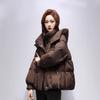 Women’s Short Hooded Windproof Thicken Warm Winter Jacket