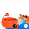 Przedłużacz ogrodowy 50m 3x2,5mm² gruby pomarańczowy kabel budowlany