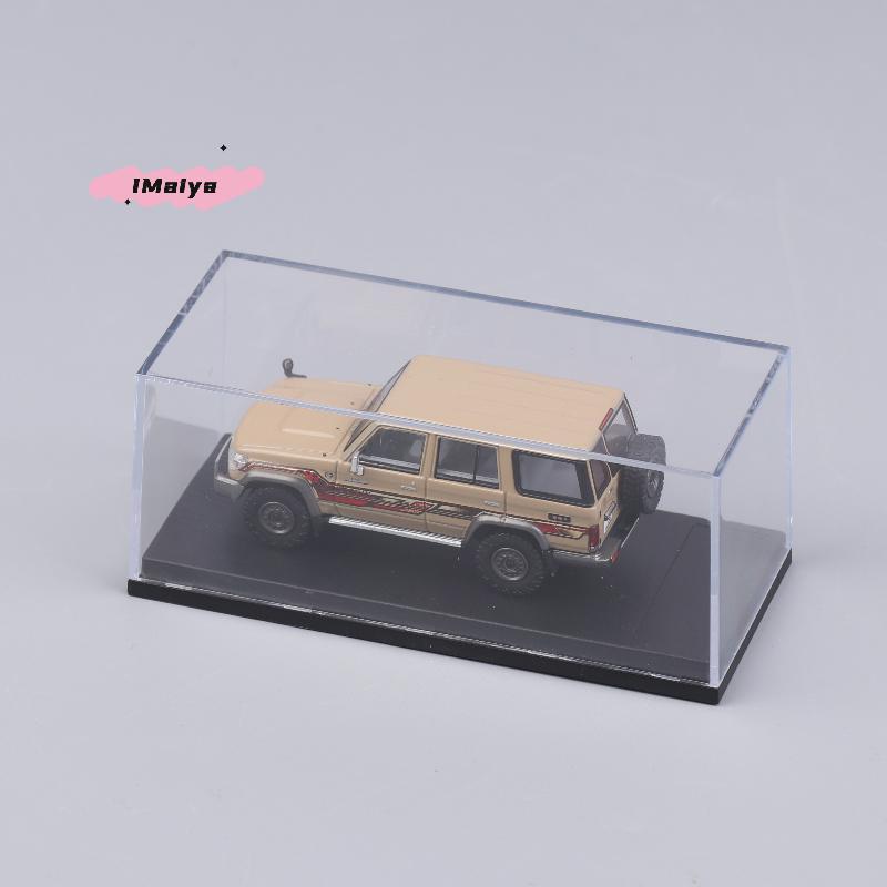 M-1/5Pcs Acrylic Dust-Proof Showcase & Storage Organizer Box For MiniGT 1/64 Diecast Model Car Display Case With Cover