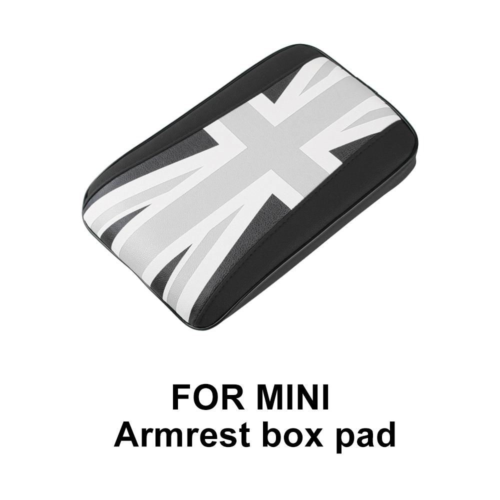 Leder Für Mini F54 F55 F56 F60 R55 R56 R60 Auto Handauflage Polster Mittlere Armlehne Aufbewahrungsbox Abdeckung Schutzmatte Zubehör
