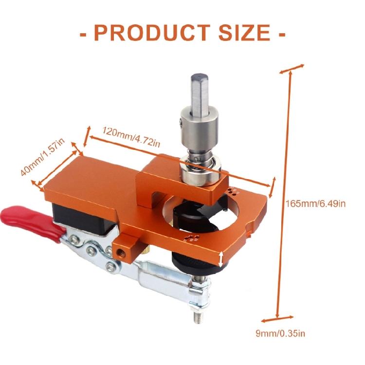 Professional Concealed Hinge Jig 35mm Hole Drilling Guide Locator for Precise Drilling On Cabinet Door Installlation