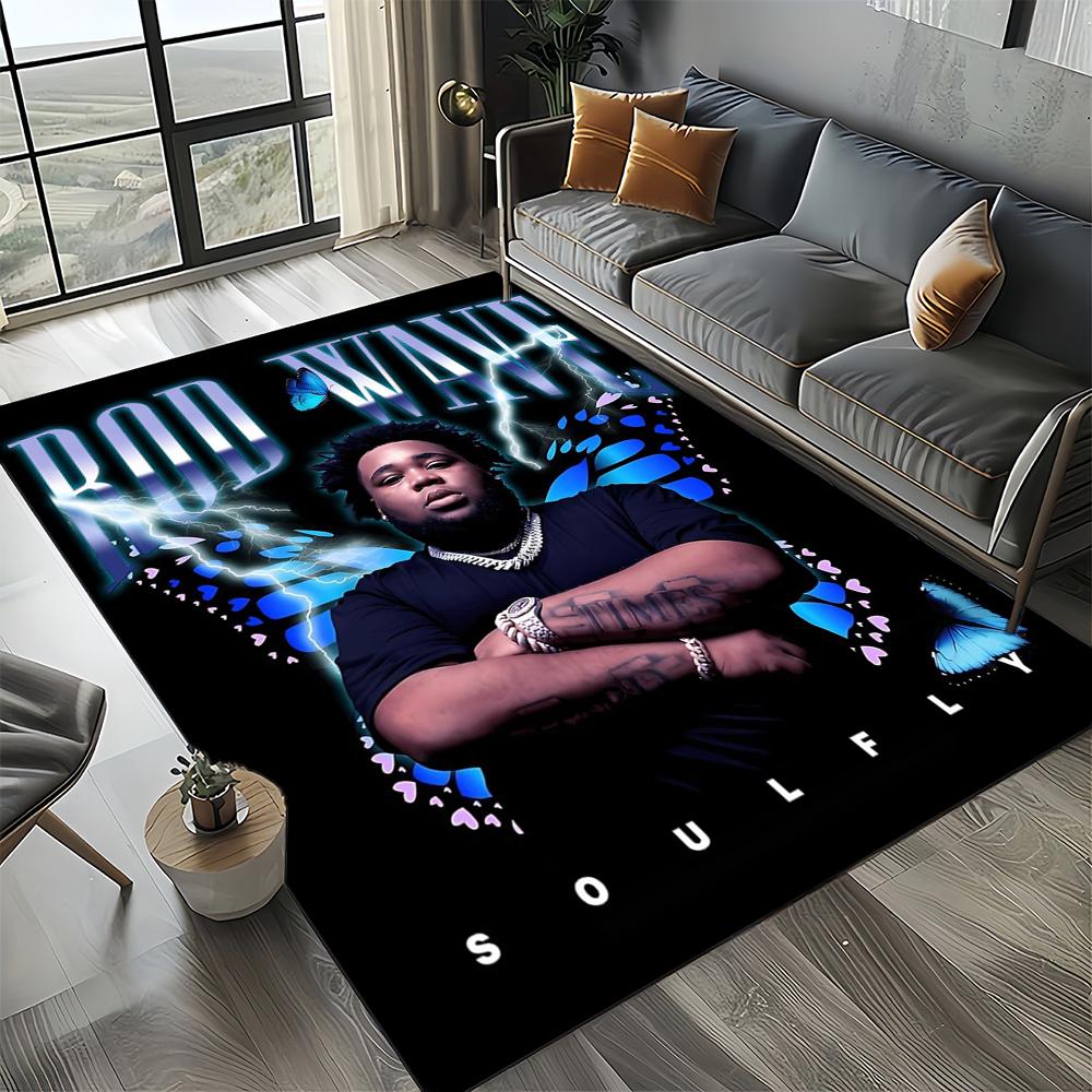 27 Style Rod Wave Rapper Star Area Rug,Carpet Rug for Home Living Room Bedroom Sofa Doormat Decor,kids Play Non slip Floor Mat