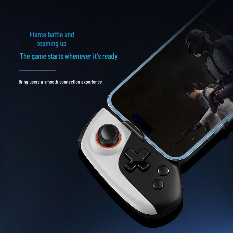 JK02 D8 Mobile Game Controller with Built-in Cooling and Interchangeable PUBG Skins