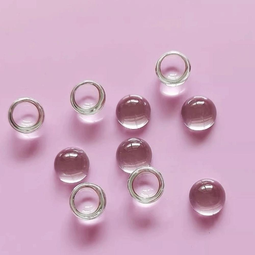 3D Clear Raised Keyboard Stickers Silicone Raised Pad Long Nails Keyboard Stickers Comfortable Protection Thick