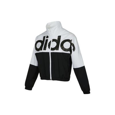 Neo Icons+ Lässige Sport Stehkragen Bedruckte Jacke Damenjacke Schwarz H36716