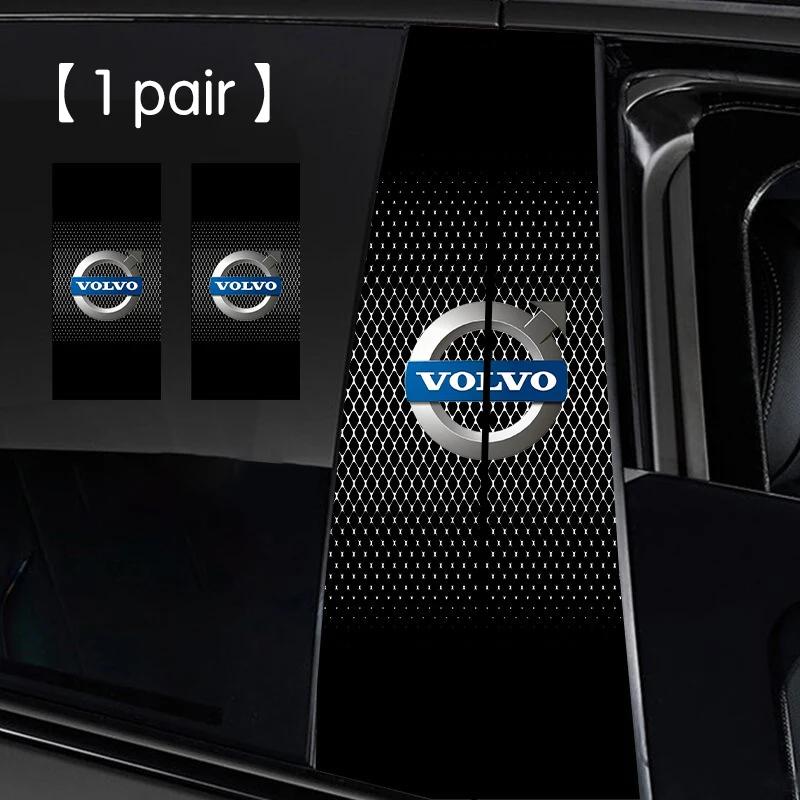 

Car Sticker B-Pillar Center Column Decoration Cover Protective Decal Accessorie For Volvo XC90 V90 V60 XC60 S80 S60 XC40 XC70