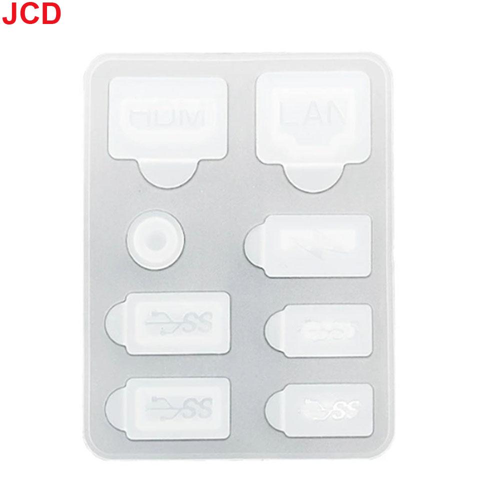 JCD 1set Dust plug Prevent Protective Cover Silicone Case Anti-dust USB Ports Dustproof Kit For PS5 Slim Console