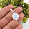 Milky Opal Handmade Latest Design Jewelry Pendant, 925 Sterling Silver Gemstone Pendant, Gift For Mother