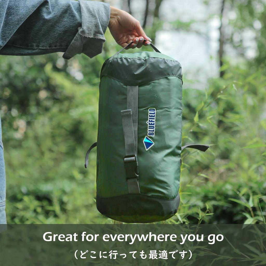 TRIWONDER kompresní vak, velká kapacita, vak na věci, vysoce vodoodpudivý, lehký, úložný prostor pro spací pytel, kompresní vak, úložný vak,