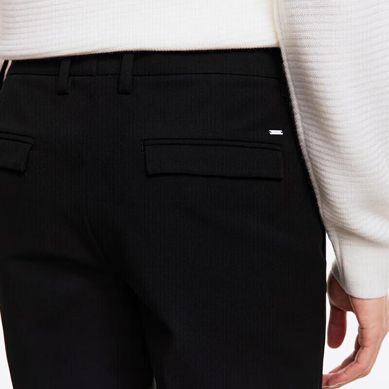 JOEONE Men's Four-Way Stretch Slim-Fit Business Dress Pants