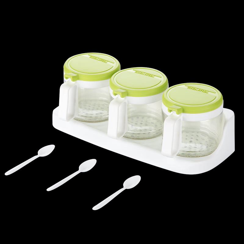 Chahua Glass Seasoning Jar Set