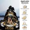 Customiz Name Personality Jul rapper Blanket Soft &Warm Sofa Office Bed Travel Lunch Break Blanket, Gift Suitable All Seasons
