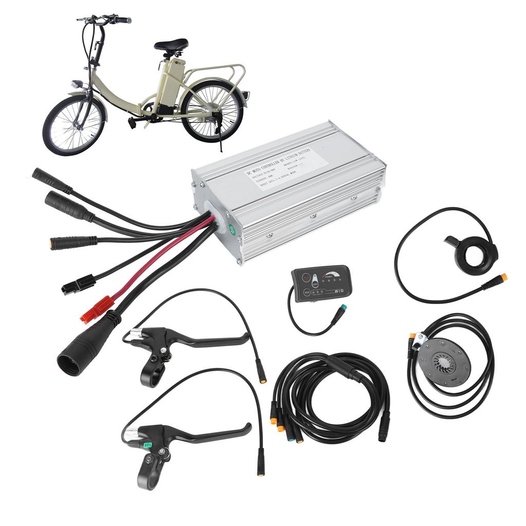 JN25A Motor Controller Set Light Weight Bike Controller S886 Display Panel Kit Multi Function Electric Bike Conversion Kit for 750W Motor