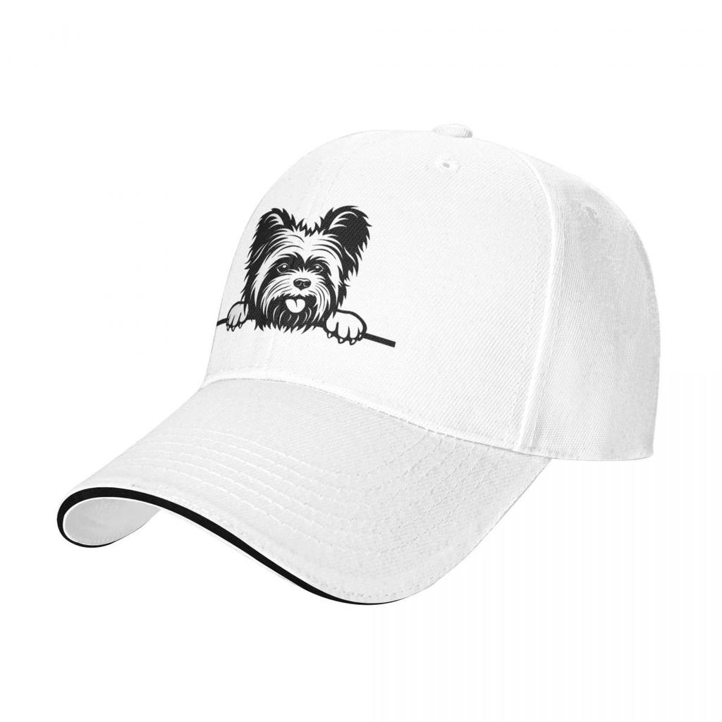 Peeking Dog West Highland White Terrier Baseball Caps Snapback Baseball Hats Breathable Casual Casquette Outdoor Unisex