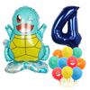 Standing Pokémon Pikachu Squirtle Child Elf Birthday Aluminum Film Printing Latex Balloon Gift
