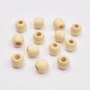 12MM Large Hole Colored Wooden Barrel Beads for DIY Children's Beading, Dreadlocks, and Braiding Accessories.