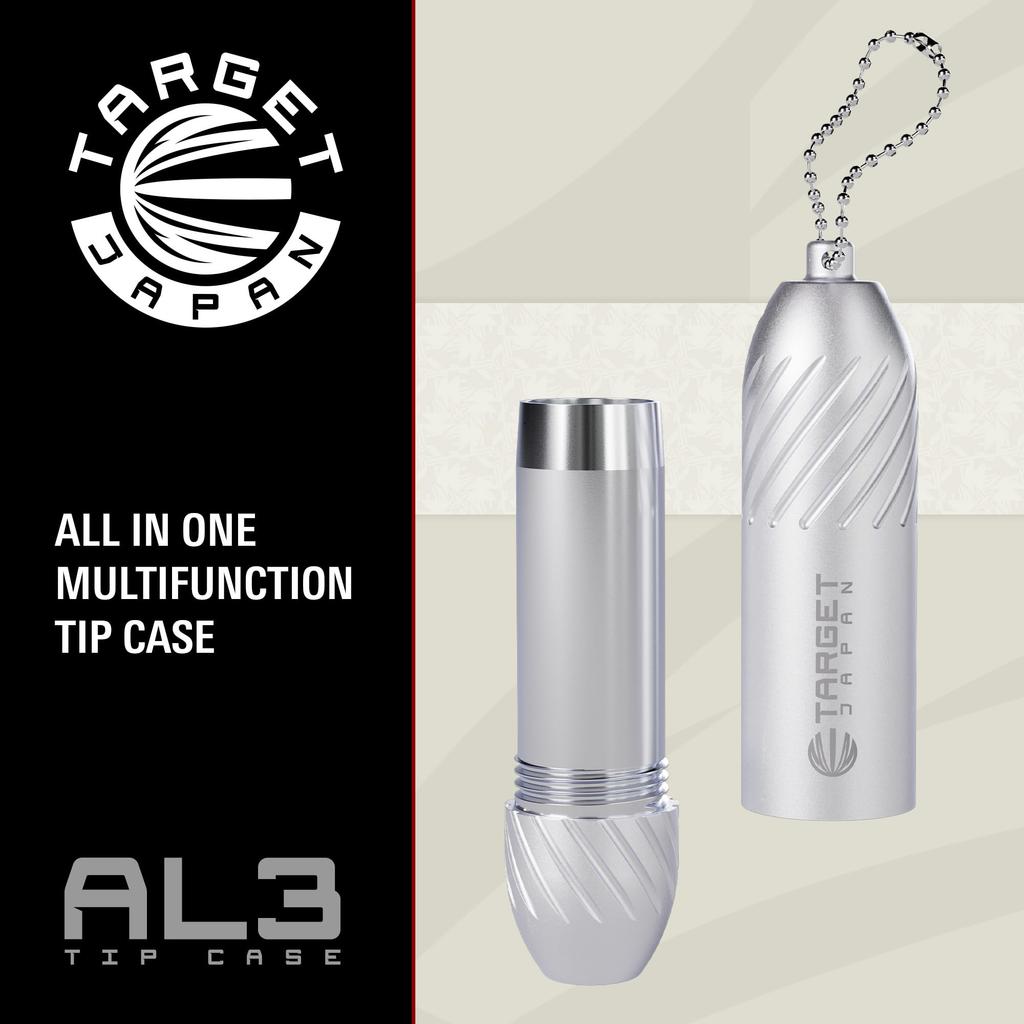 Target AL3 multi-function tip case silver