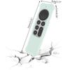 Anti-Lost Protective for Case for TV4/4K Remote Controller Anti-Slip Durable Sleeve Silicone Shockproof Cover