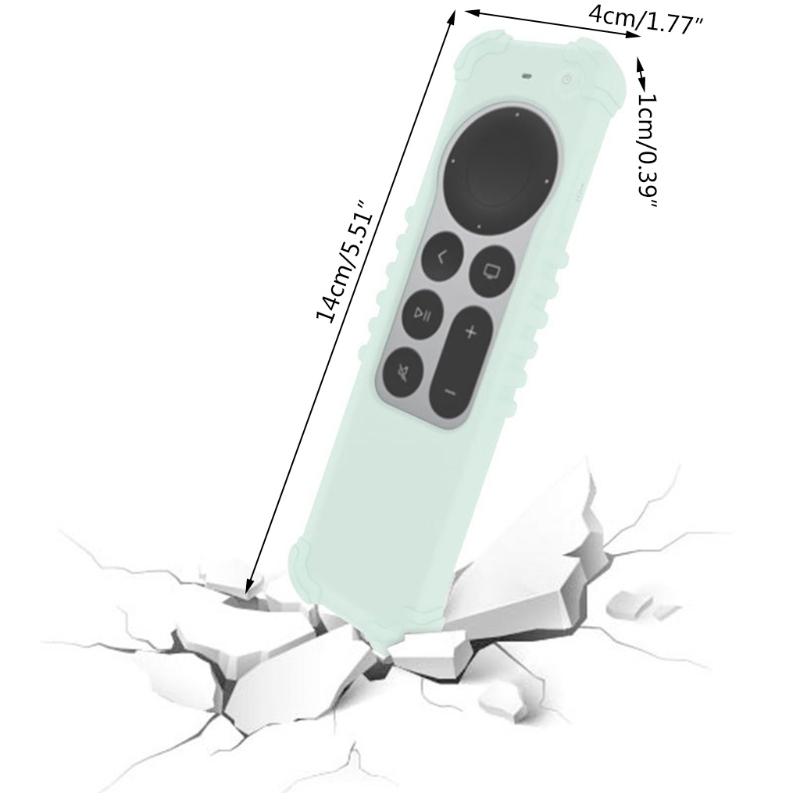 Anti-Lost Protective for Case for TV4/4K Remote Controller Anti-Slip Durable Sleeve Silicone Shockproof Cover