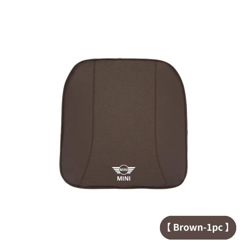 -Car Seat Pad Anti-slip Protect Seat Cover Mat Leather Cushion For MINI WORKS Cooper F55 F56 R60 R59 R58 R57 R56 R55 R53 R52 R50